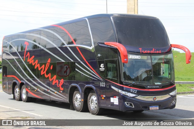 Transline 922 na cidade de Aparecida, São Paulo, Brasil, por José Augusto de Souza Oliveira. Número da foto: #12953386.