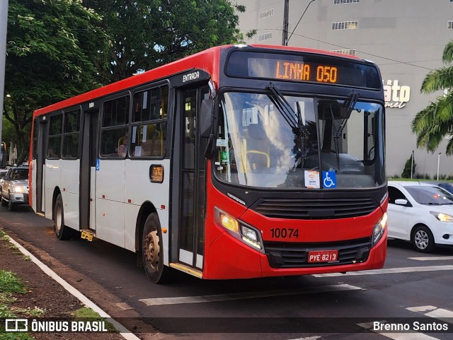 VISAC Viação Santa Clara 10074 na cidade de Foz do Iguaçu, Paraná, Brasil, por Brenno Santos. Número da foto: #12952500.