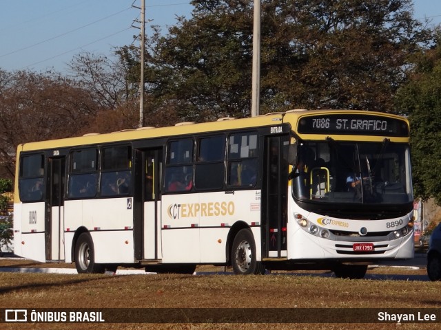 CT Expresso 8890 na cidade de Brasília, Distrito Federal, Brasil, por Shayan Lee. Número da foto: #12955064.