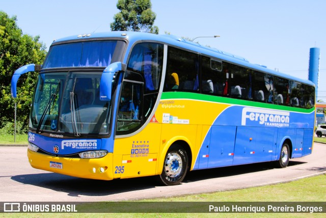 Fergramon Transportes 295 na cidade de Curitiba, Paraná, Brasil, por Paulo Henrique Pereira Borges. Número da foto: #12954753.