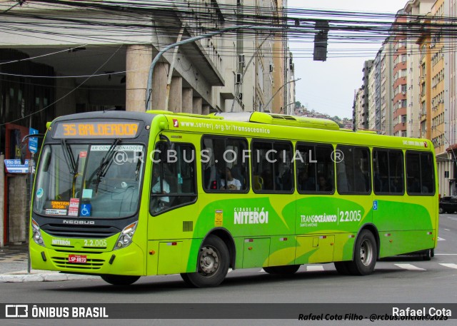 Santo Antônio Transportes Niterói 2.2.005 na cidade de Niterói, Rio de Janeiro, Brasil, por Rafael Cota. Número da foto: #12953955.