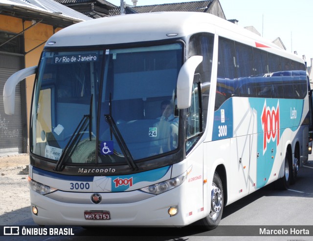 Auto Viação 1001 3000 na cidade de São Paulo, São Paulo, Brasil, por Marcelo Horta. Número da foto: #12952884.