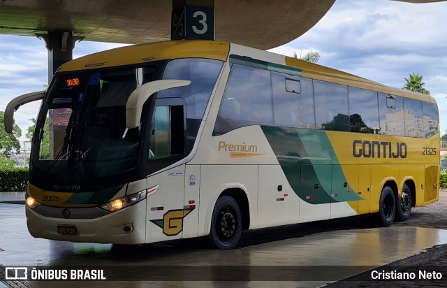 Empresa Gontijo de Transportes 21325 na cidade de Uberlândia, Minas Gerais, Brasil, por Cristiano Neto. Número da foto: #12952961.