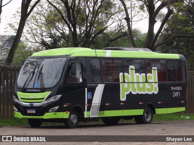 Transbus Cachoeirinha 2491 na cidade de Porto Alegre, Rio Grande do Sul, Brasil, por Shayan Lee. Número da foto: #12954001.