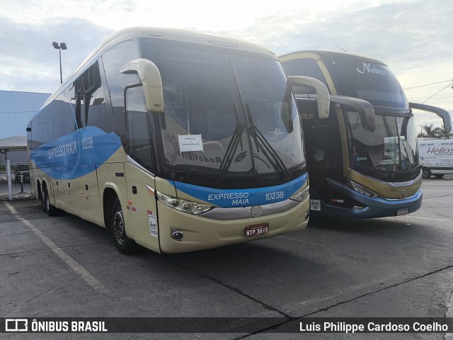 Expresso Maia 10238 na cidade de Goiânia, Goiás, Brasil, por Luis Philippe Cardoso Coelho. Número da foto: #12953806.