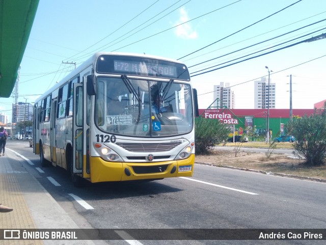 Transportes Guanabara 1120 na cidade de Natal, Rio Grande do Norte, Brasil, por Andrés Cao Pires. Número da foto: #12953850.