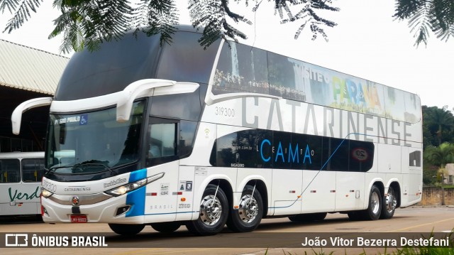 Auto Viação Catarinense 319300 na cidade de Maringá, Paraná, Brasil, por João Vitor Bezerra Destefani. Número da foto: #12953020.