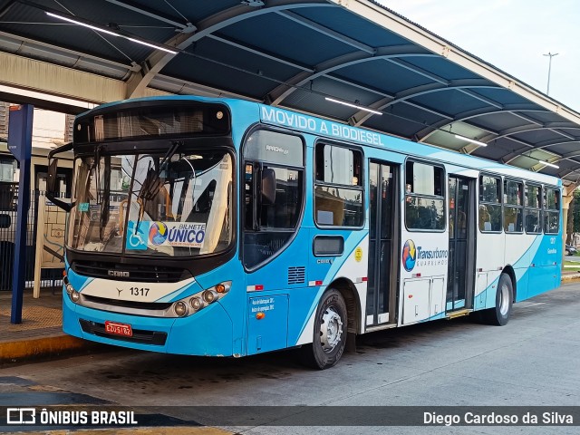 VUG - Viação Urbana Guarulhos 1317 na cidade de Guarulhos, São Paulo, Brasil, por Diego Cardoso da Silva. Número da foto: #12952351.