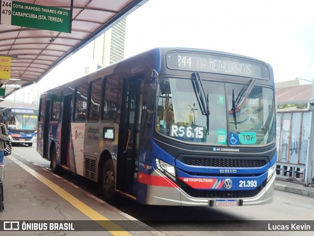 Viação Osasco 21.393 na cidade de Osasco, São Paulo, Brasil, por Lucas Kevin. Número da foto: #12952353.