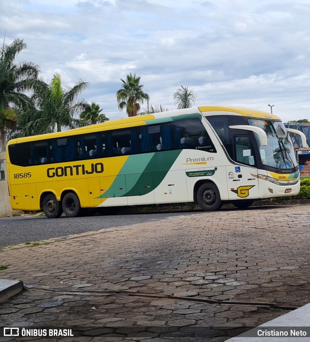 Empresa Gontijo de Transportes 18585 na cidade de Uberlândia, Minas Gerais, Brasil, por Cristiano Neto. Número da foto: #12952898.
