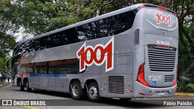 Auto Viação 1001 RJ 108.765 na cidade de São Paulo, São Paulo, Brasil, por Fábio Paixão. Número da foto: #12954119.