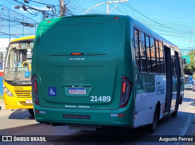 OT Trans - Ótima Salvador Transportes 21489 na cidade de Salvador, Bahia, Brasil, por Augusto Ferraz. Número da foto: #12952242.