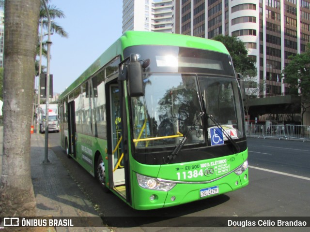 Viação Sandra 11384 na cidade de Belo Horizonte, Minas Gerais, Brasil, por Douglas Célio Brandao. Número da foto: #12954894.