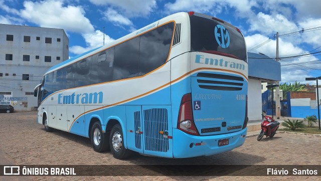 Emtram 4160 na cidade de Barra da Estiva, Bahia, Brasil, por Flávio  Santos. Número da foto: #12953365.