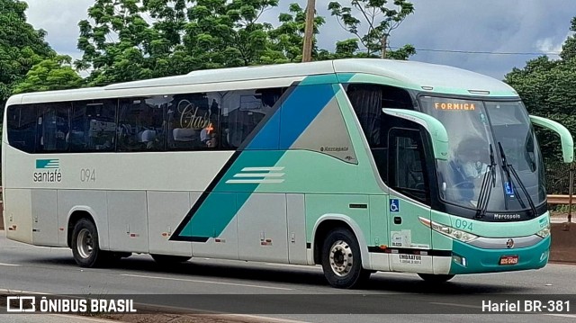 Santa Fé Transportes 094 na cidade de Betim, Minas Gerais, Brasil, por Hariel BR-381. Número da foto: #12952380.
