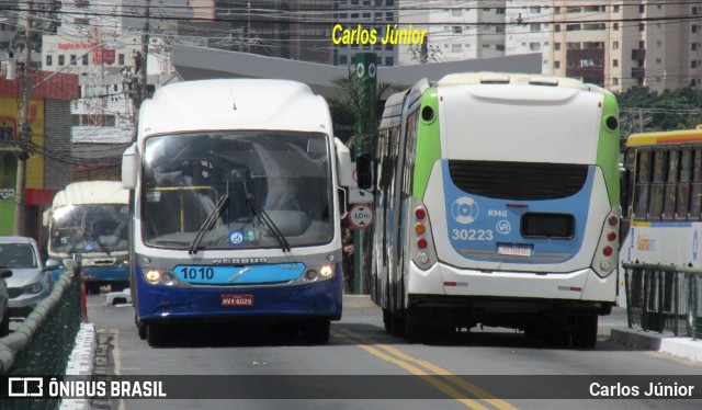 Metrobus 1010 na cidade de Goiânia, Goiás, Brasil, por Carlos Júnior. Número da foto: #12954722.