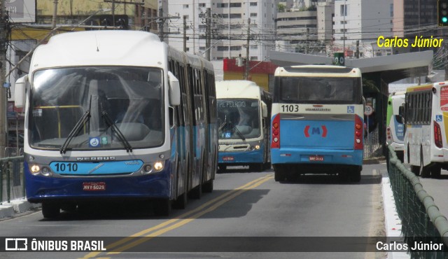 Metrobus 1010 na cidade de Goiânia, Goiás, Brasil, por Carlos Júnior. Número da foto: #12954727.