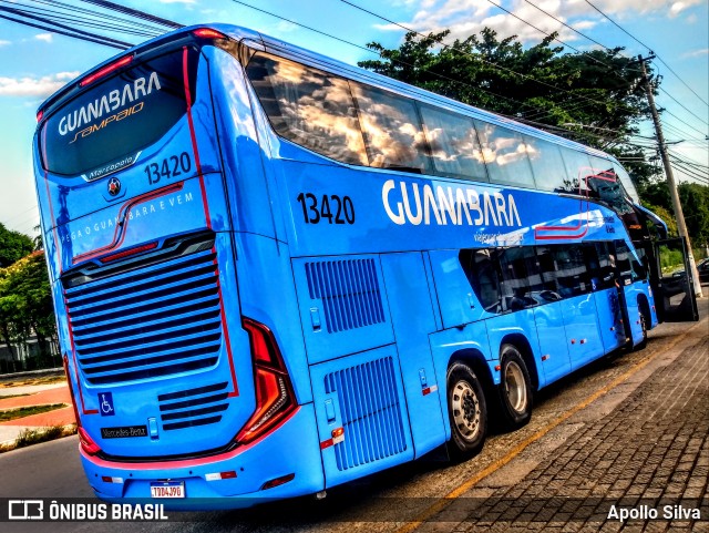 Viação Sampaio 13420 na cidade de Cruzeiro, São Paulo, Brasil, por Apollo Silva. Número da foto: #12954491.