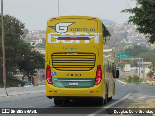 Empresa Gontijo de Transportes 23010 na cidade de Belo Horizonte, Minas Gerais, Brasil, por Douglas Célio Brandao. Número da foto: #12955147.