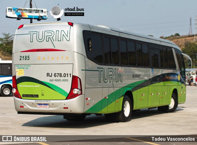 Turin Transportes 2185 na cidade de Duque de Caxias, Rio de Janeiro, Brasil, por Tadeu Vasconcelos. Número da foto: #12953812.