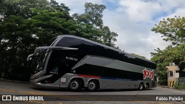 Auto Viação 1001 RJ 108.763 na cidade de São Paulo, São Paulo, Brasil, por Fábio Paixão. Número da foto: #12954115.
