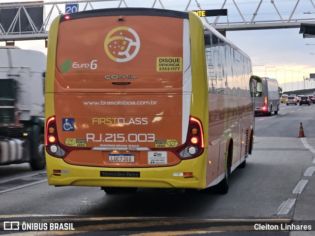 Empresa de Transportes Braso Lisboa RJ 215.003 na cidade de Niterói, Rio de Janeiro, Brasil, por Cleiton Linhares. Número da foto: #12954357.