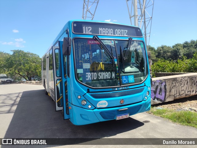 Unimar Transportes 24312 na cidade de Vitória, Espírito Santo, Brasil, por Danilo Moraes. Número da foto: #12953438.
