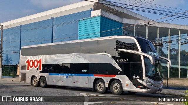 Auto Viação 1001 RJ 108.647 na cidade de São Paulo, São Paulo, Brasil, por Fábio Paixão. Número da foto: #12952462.