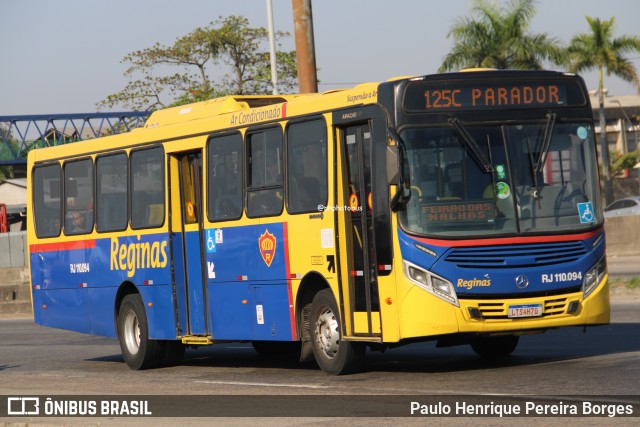 Auto Viação Reginas RJ 110.094 na cidade de Duque de Caxias, Rio de Janeiro, Brasil, por Paulo Henrique Pereira Borges. Número da foto: #12954762.