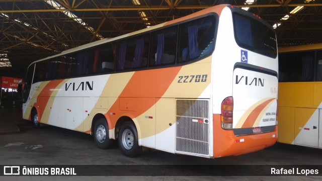 VIAN - Viação Anapolina 22700 na cidade de Anápolis, Goiás, Brasil, por Rafael Lopes. Número da foto: #12952929.