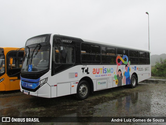 TCL - Transporte Coletivo Leo 64 na cidade de Juiz de Fora, Minas Gerais, Brasil, por André Luiz Gomes de Souza. Número da foto: #12952331.