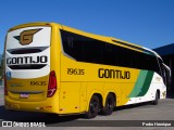 Empresa Gontijo de Transportes 19635 na cidade de Nova Serrana, Minas Gerais, Brasil, por Pedro Henrique. Número da foto: #12953247.