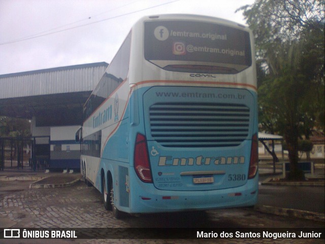 Emtram 5380 na cidade de Piritiba, Bahia, Brasil, por Mario dos Santos Nogueira Junior. Número da foto: #12955520.