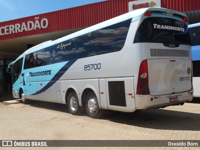 Transnorte - Transporte e Turismo Norte de Minas 85700 na cidade de Corinto, Minas Gerais, Brasil, por Osvaldo Born. Número da foto: #12957030.
