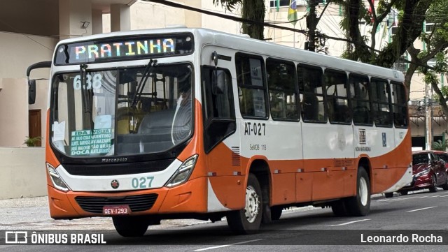Empresa de Transportes Nova Marambaia AT-027 na cidade de Belém, Pará, Brasil, por Leonardo Rocha. Número da foto: #12955820.