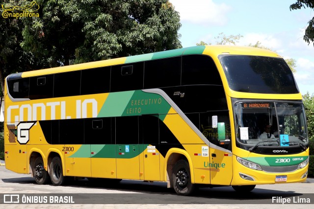 Empresa Gontijo de Transportes 23100 na cidade de Vitória da Conquista, Bahia, Brasil, por Filipe Lima. Número da foto: #12956316.