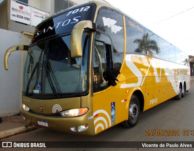 Santos Tour 7012 na cidade de São João da Ponte, Minas Gerais, Brasil, por Vicente de Paulo Alves. Número da foto: #12955458.