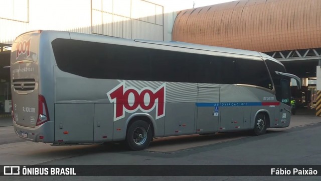 Auto Viação 1001 RJ 108.1111 na cidade de Rio de Janeiro, Rio de Janeiro, Brasil, por Fábio Paixão. Número da foto: #12955560.