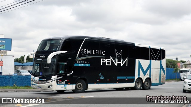 Empresa de Ônibus Nossa Senhora da Penha 59003 na cidade de São Paulo, São Paulo, Brasil, por Francisco Ivano. Número da foto: #12957180.