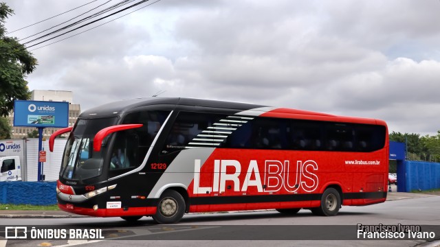 Lirabus 12129 na cidade de São Paulo, São Paulo, Brasil, por Francisco Ivano. Número da foto: #12956955.