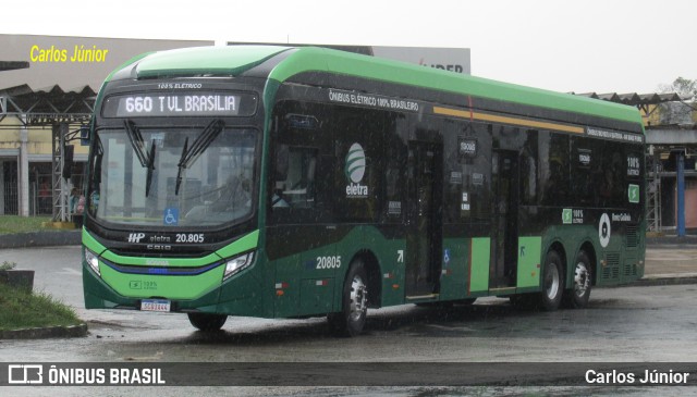 HP Transportes Coletivos 20805 na cidade de Goiânia, Goiás, Brasil, por Carlos Júnior. Número da foto: #12956647.