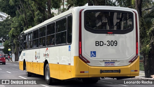 Belém Rio Transportes BD-309 na cidade de Belém, Pará, Brasil, por Leonardo Rocha. Número da foto: #12955829.