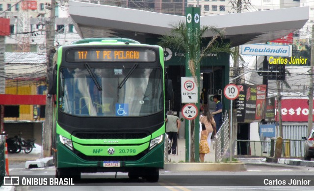 HP Transportes Coletivos 20.798 na cidade de Goiânia, Goiás, Brasil, por Carlos Júnior. Número da foto: #12956660.