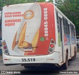 Taguatur - Taguatinga Transporte e Turismo 35-519 na cidade de São Luís, Maranhão, Brasil, por Rômulo Martins Serra. Número da foto: #12955613.