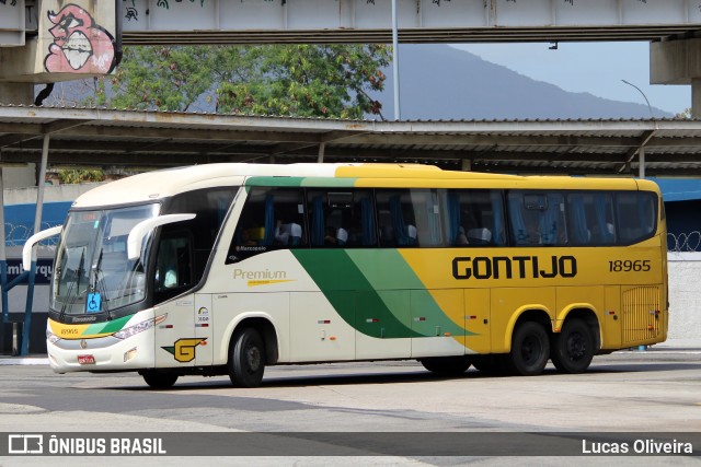 Empresa Gontijo de Transportes 18965 na cidade de Rio de Janeiro, Rio de Janeiro, Brasil, por Lucas Oliveira. Número da foto: #12958217.