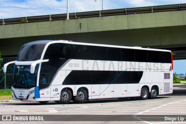 Auto Viação Catarinense 321305 na cidade de Florianópolis, Santa Catarina, Brasil, por Diego Lip. Número da foto: #12959239.