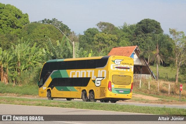 Empresa Gontijo de Transportes 23085 na cidade de Ribeirão Vermelho, Minas Gerais, Brasil, por Altair Júnior. Número da foto: #12958454.