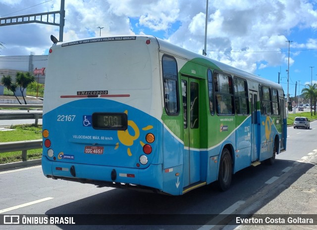 Nova Transporte 22167 na cidade de Cariacica, Espírito Santo, Brasil, por Everton Costa Goltara. Número da foto: #12958269.