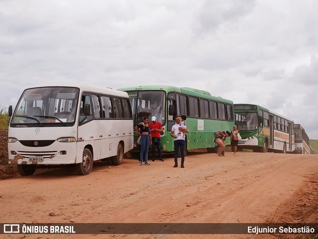 Ônibus Particulares 9174 na cidade de Paudalho, Pernambuco, Brasil, por Edjunior Sebastião. Número da foto: #12957756.
