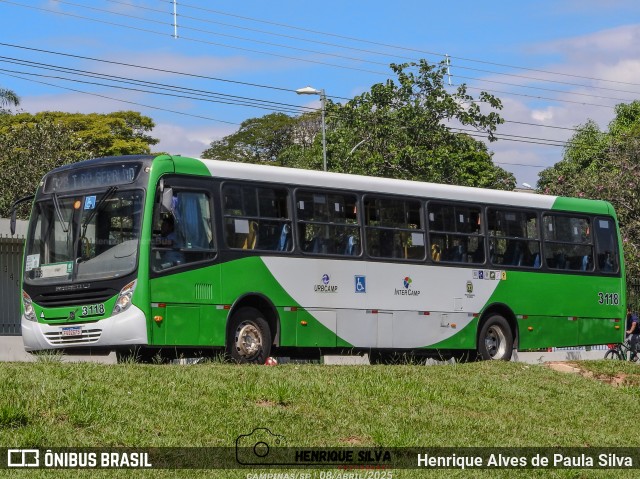 VB Transportes e Turismo 3118 na cidade de Campinas, São Paulo, Brasil, por Henrique Alves de Paula Silva. Número da foto: #12958013.